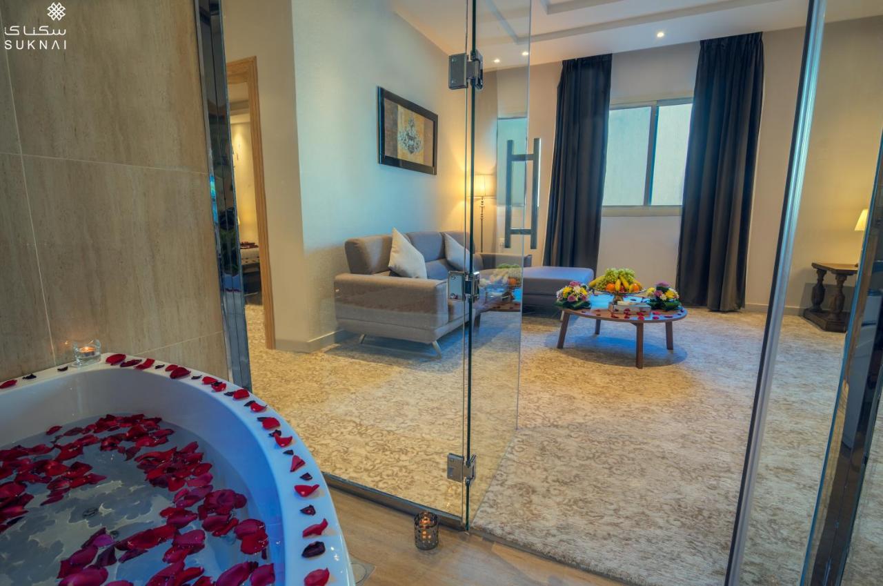 سكناي جابر للأجنحة الفندقية Aparthotel Ar Riyad Esterno foto